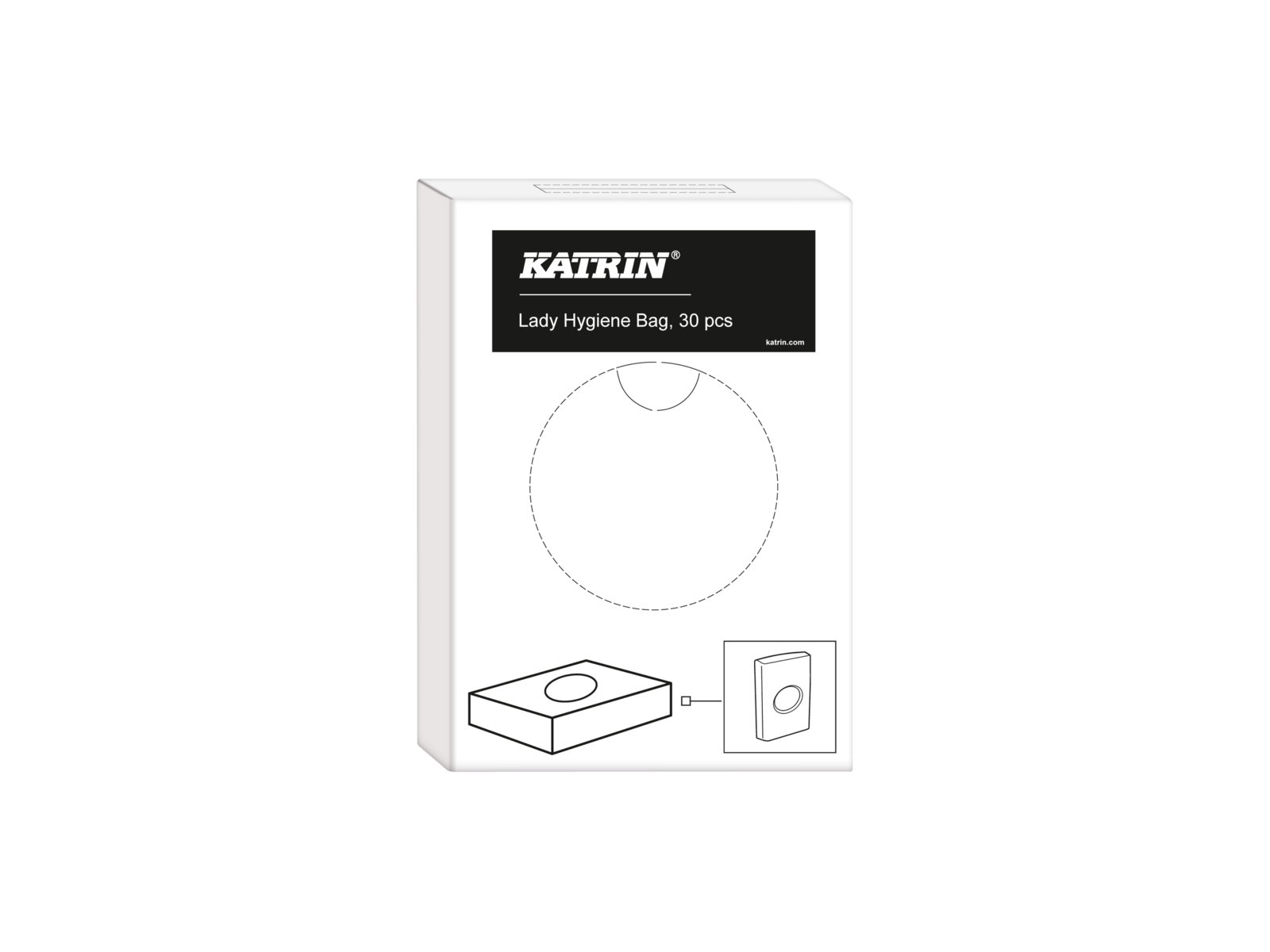 Woreczki sanitarne KATRIN  961628 30sztuk